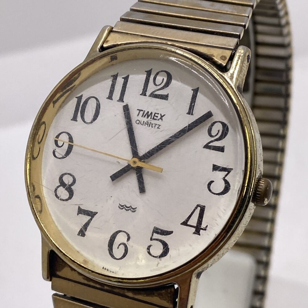 Vintage Timex Watch Works New Battery Mens